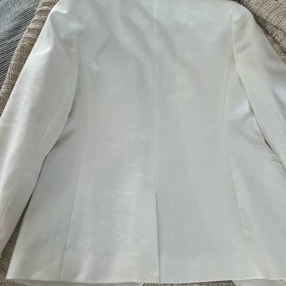 J. Crew Cream Blazer Jacket - Picture 6 of 9